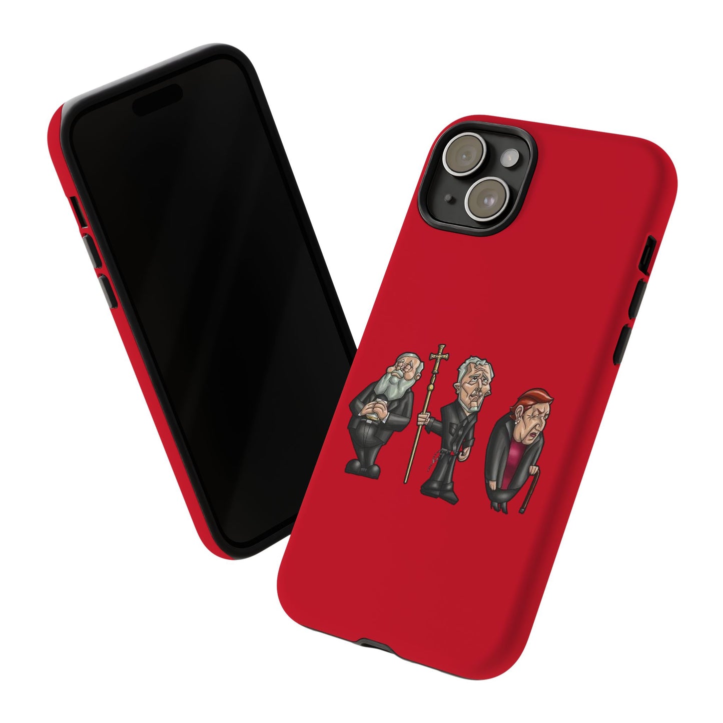 Initiators Cartoon iPhone's Red Tough Cases