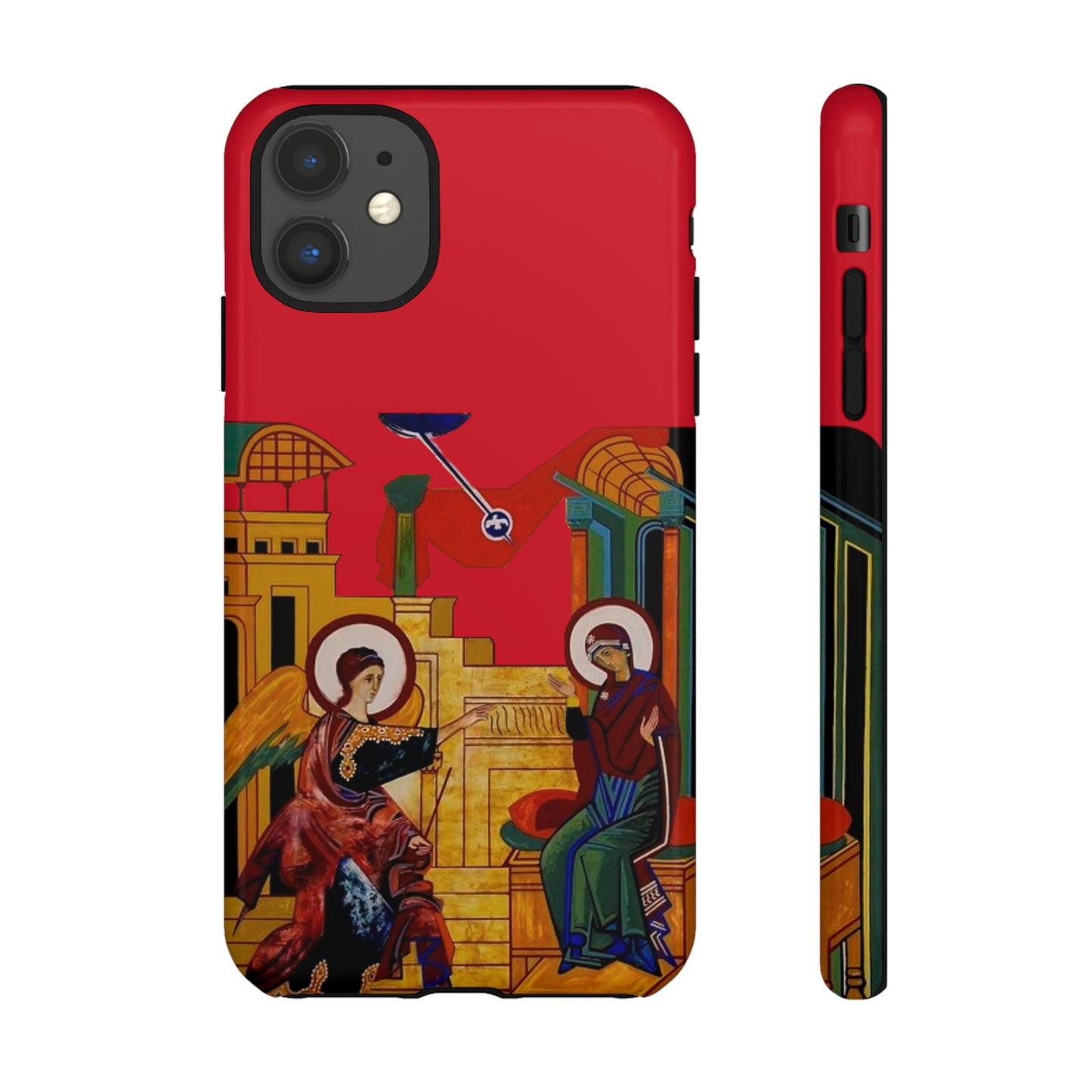 Annunciation Iphone's Tough Cases (Red)