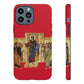 Apparition to the Disciples iPhone's Tough Cases (Red)