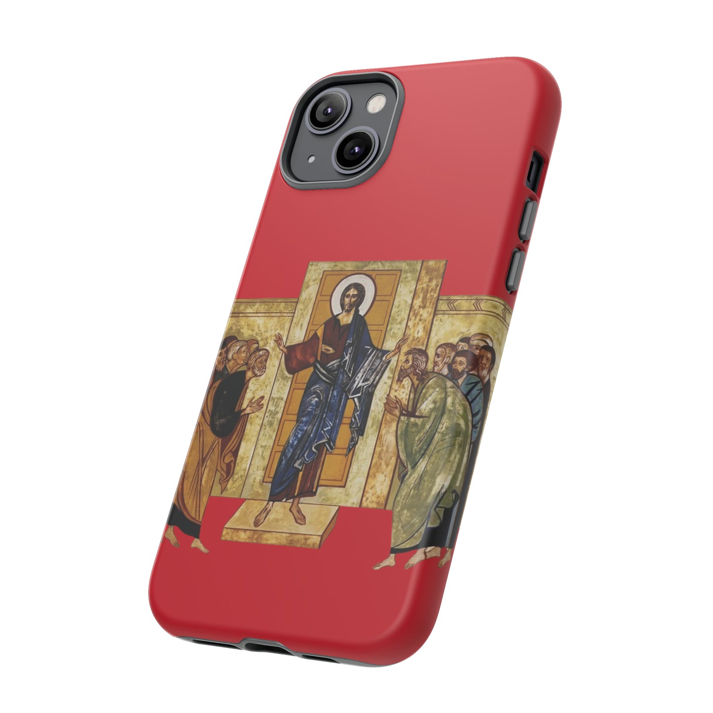 Apparition to the Disciples iPhone's Tough Cases (Red)