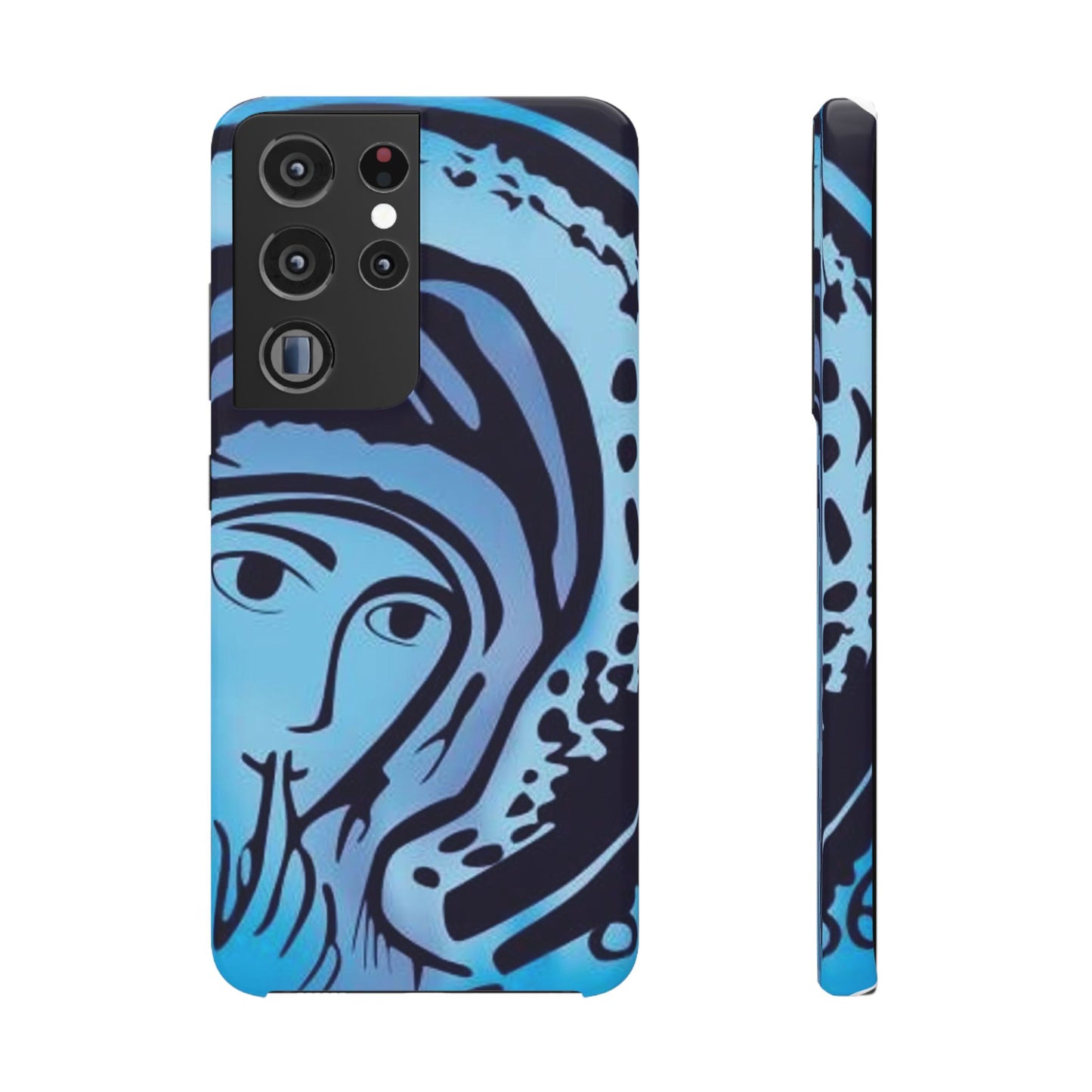 Virgin of Silence Samsung Galaxy's Snap Cases