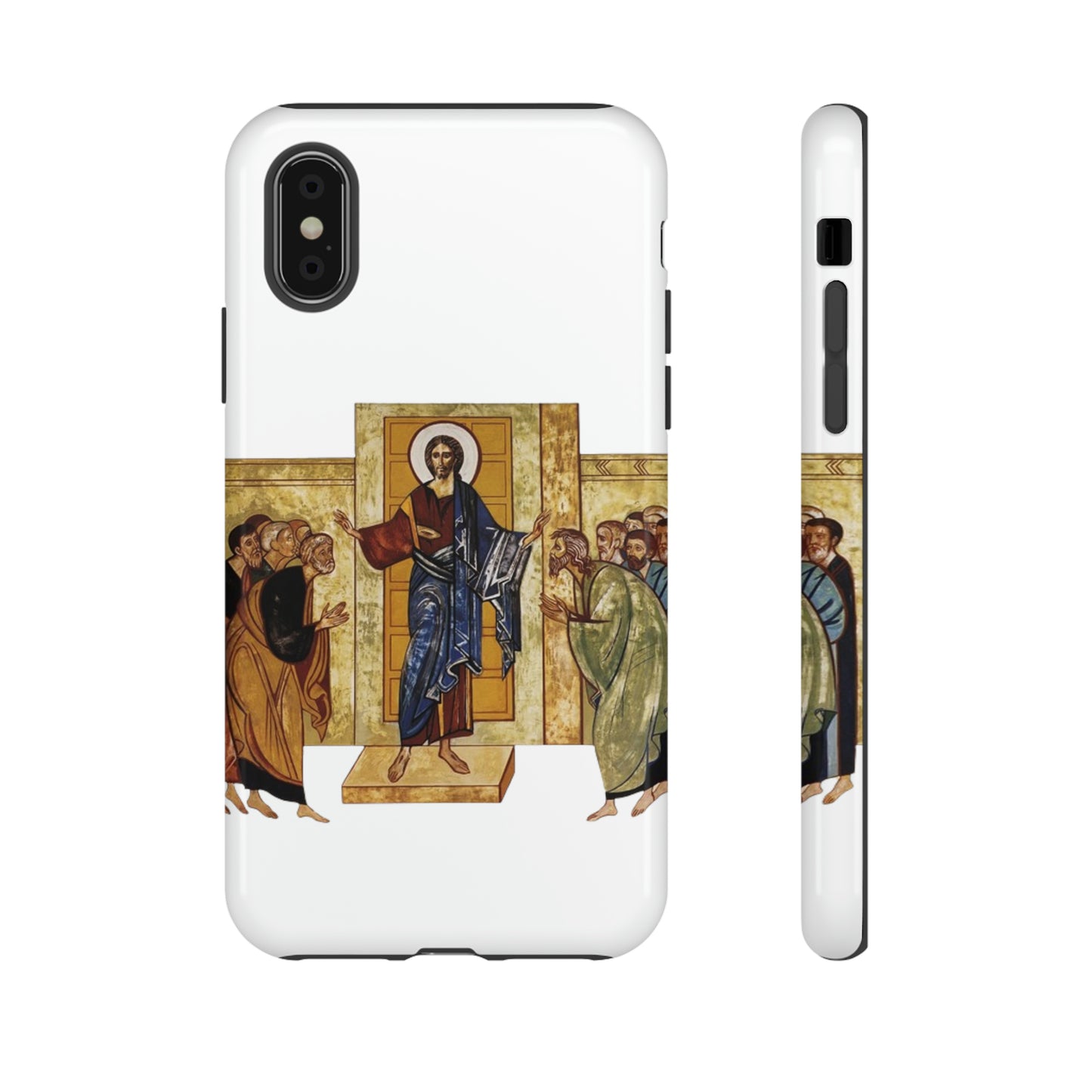 Apparition to the Disciples iPhone's Tough Cases (White)