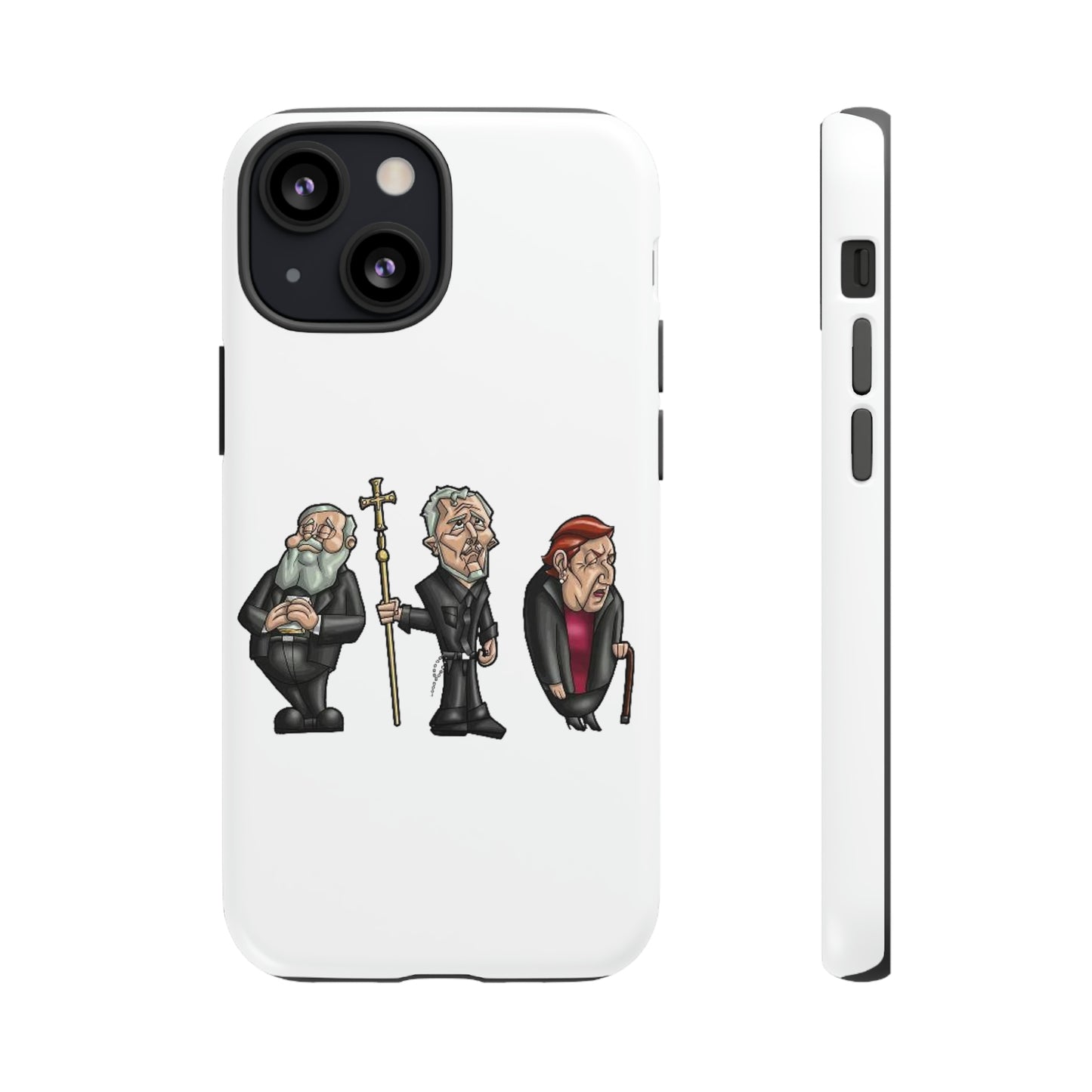 Initiators Cartoon iPhone's white Tough Cases