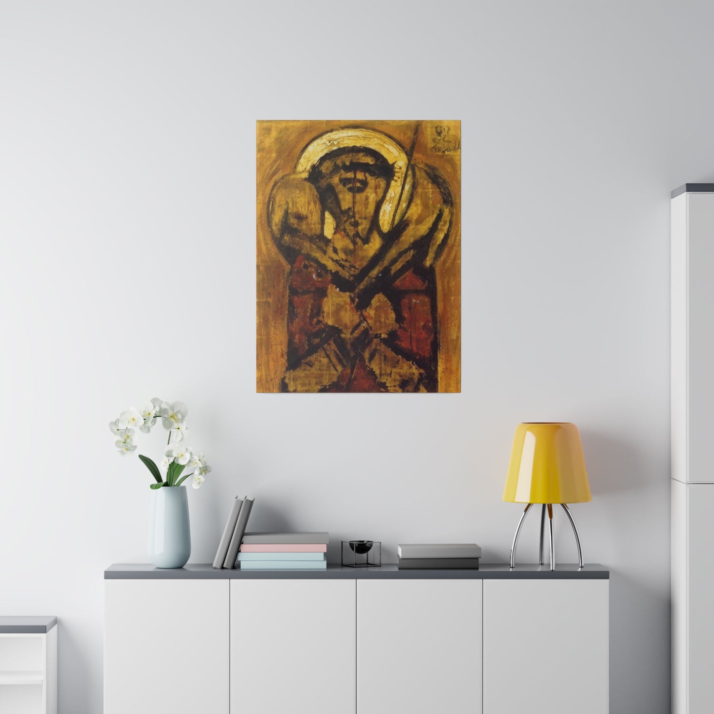 The Good Shepherd 1982 Matte Canvas