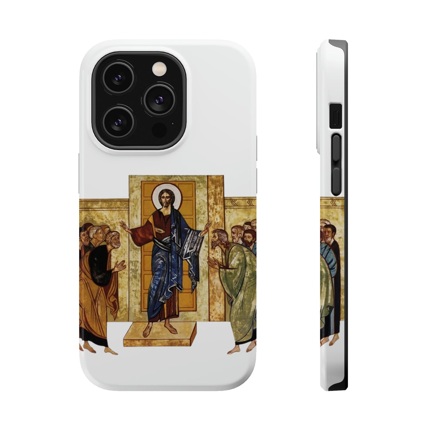 Apparition to the Disciples iPhone's MagSafe Tough Cases (White)