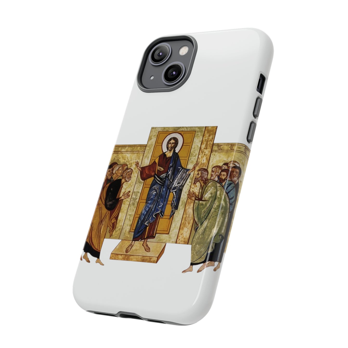 Apparition to the Disciples iPhone's Tough Cases (White)