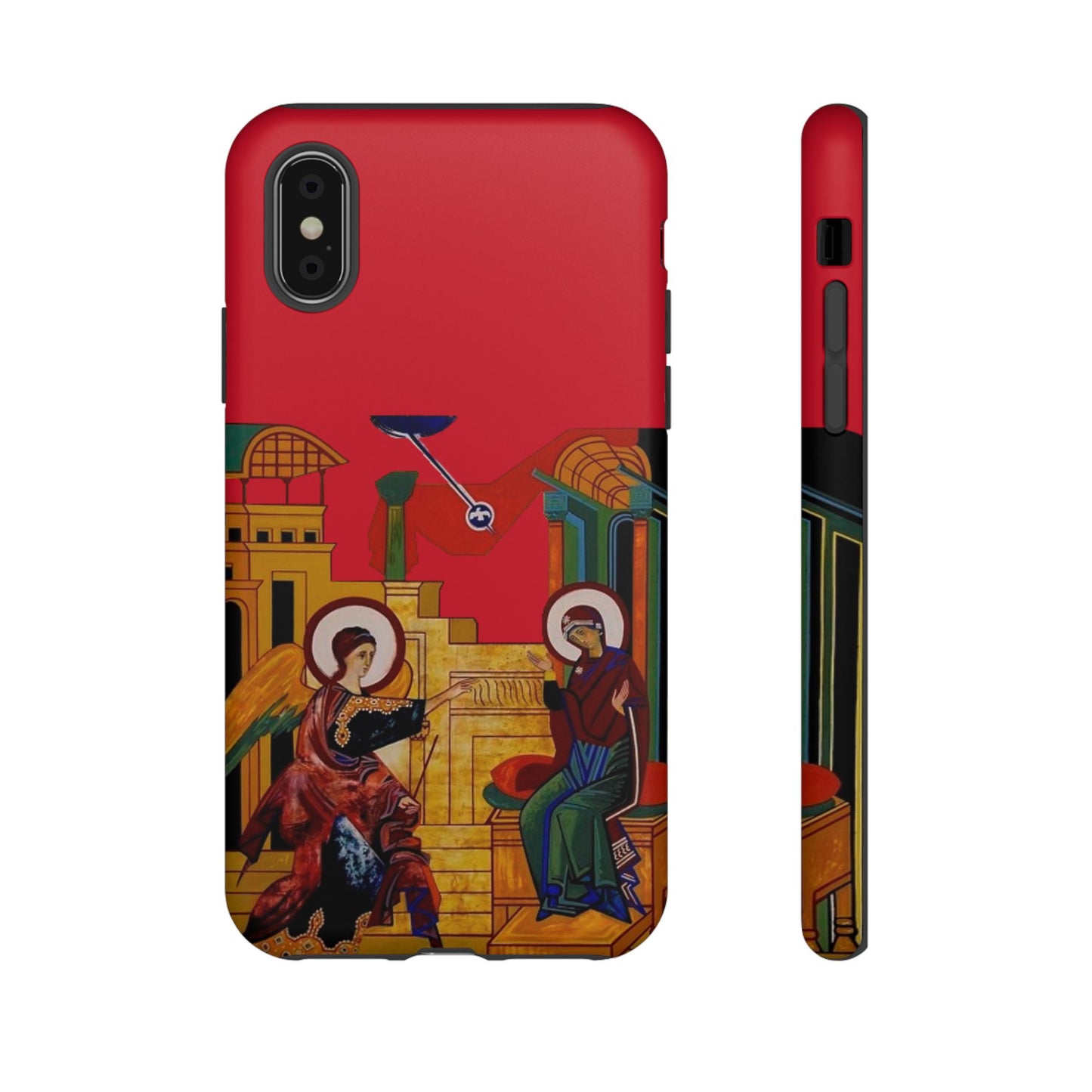 Annunciation Iphone's Tough Cases (Red)