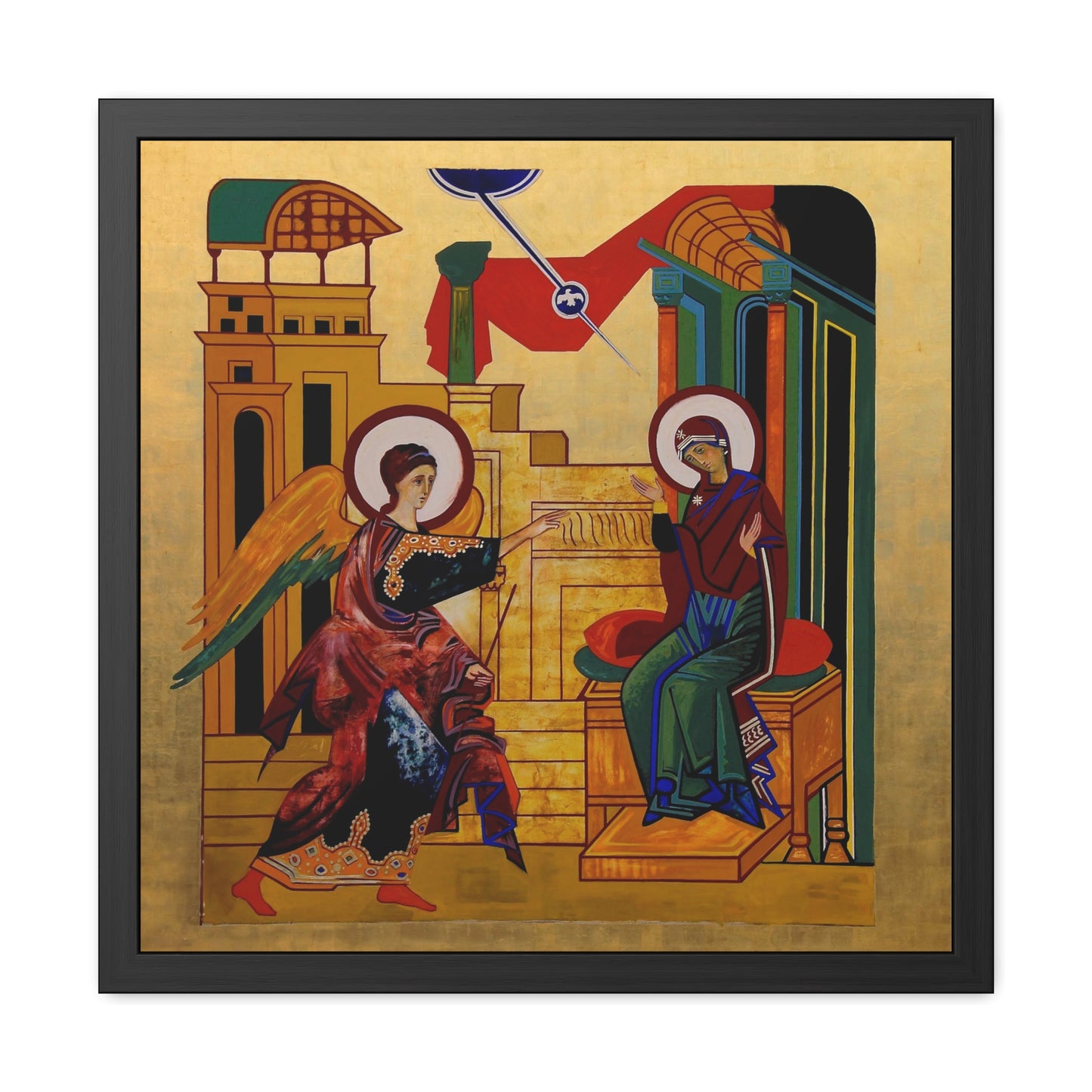 Annunciation Framed