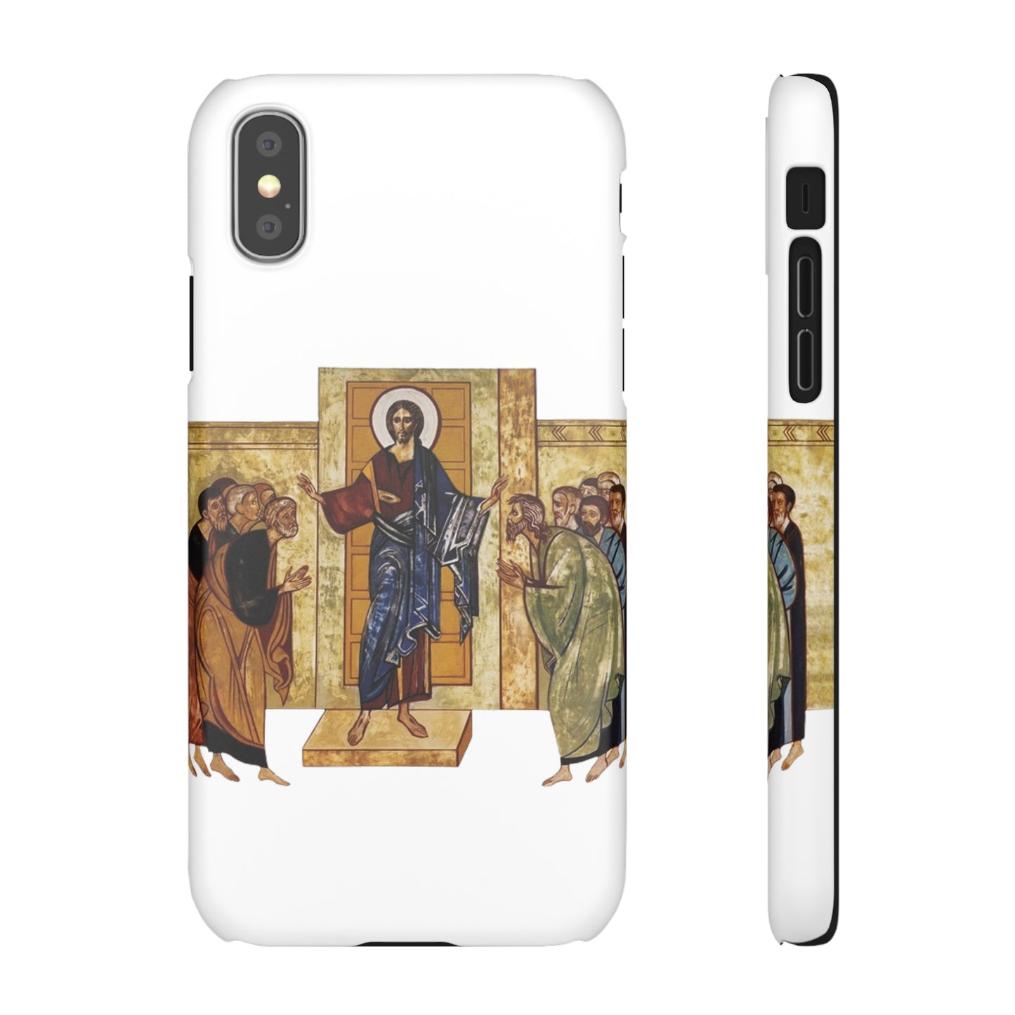 Apparition to the Disciples iPhone's Snap Cases (White)