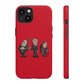 Initiators Cartoon iPhone's Red Tough Cases