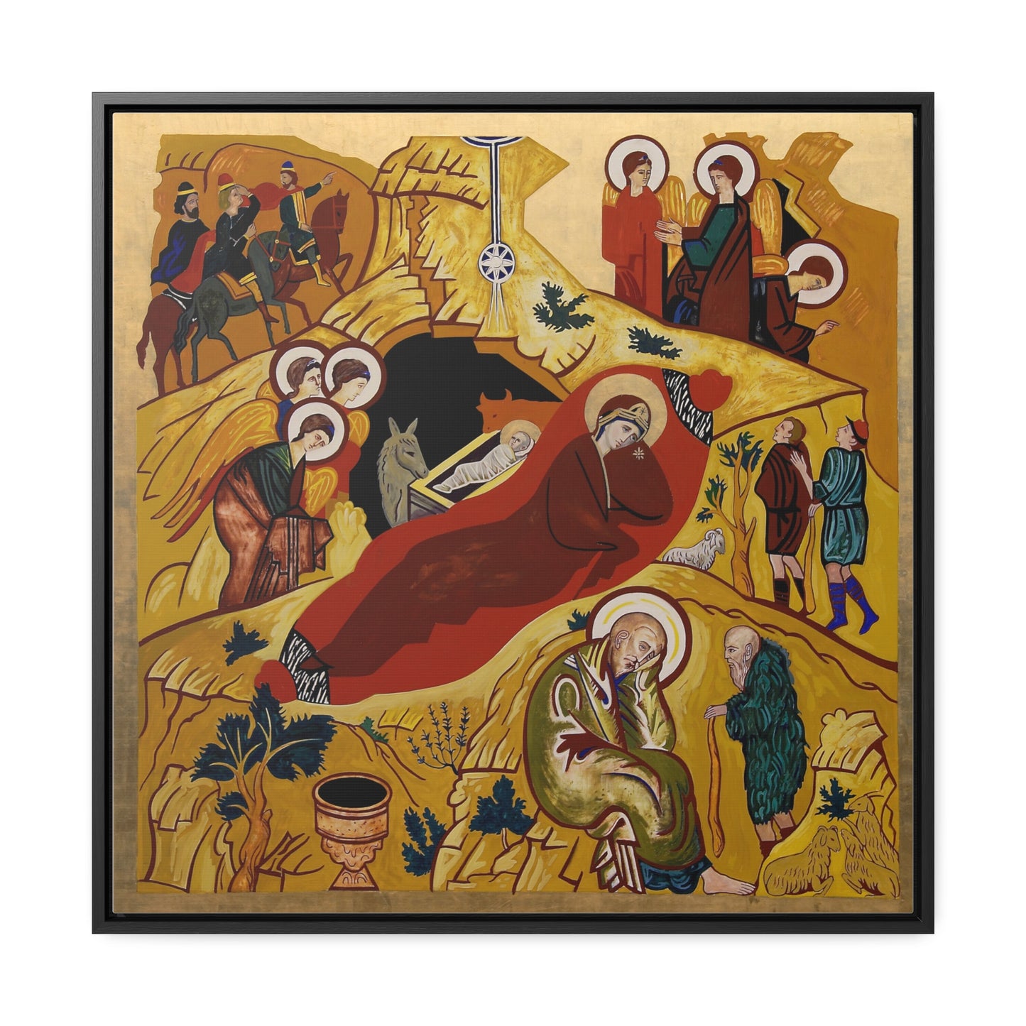 The nativity Canvas