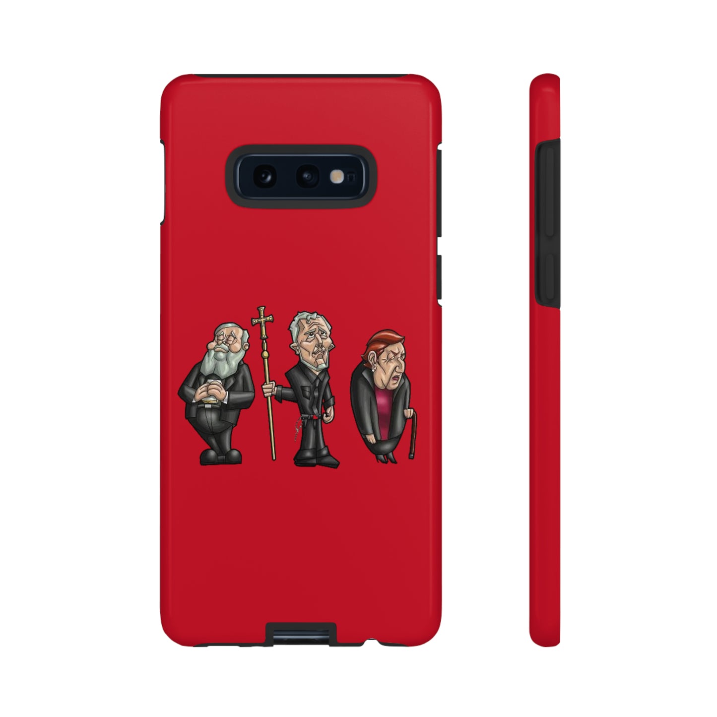 Initiators Cartoon Samsung Galaxy's Red Tough Cases