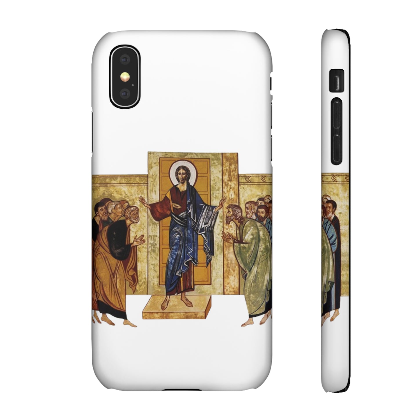 Apparition to the Disciples iPhone's Snap Cases (White)