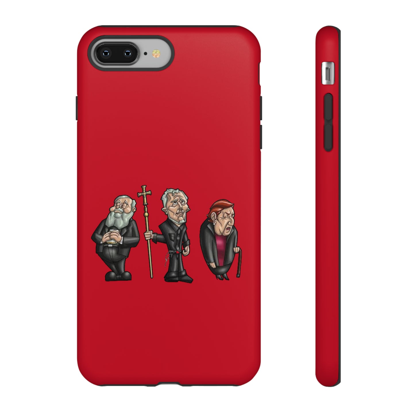 Initiators Cartoon iPhone's Red Tough Cases