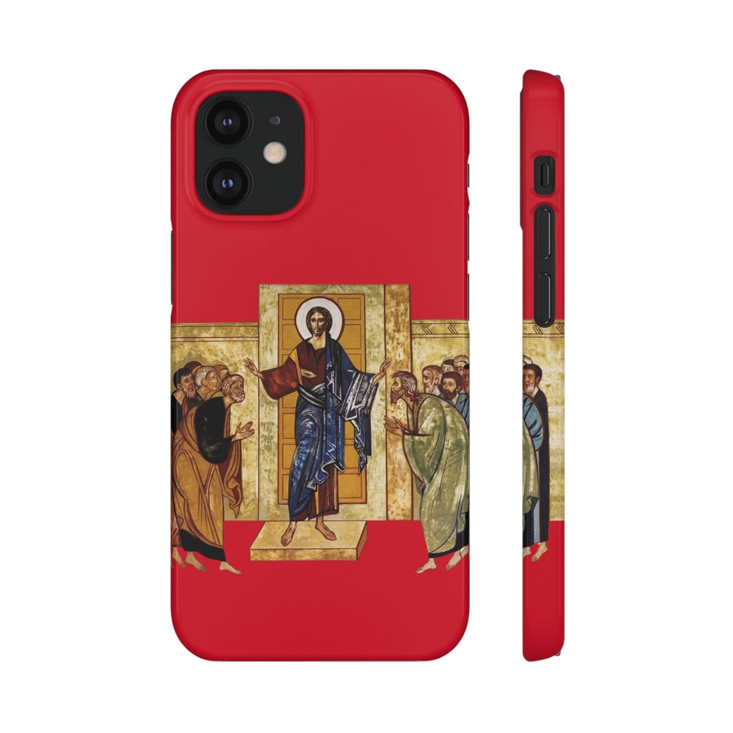 Apparition to the Disciples iPhone's Snap Cases (Red)