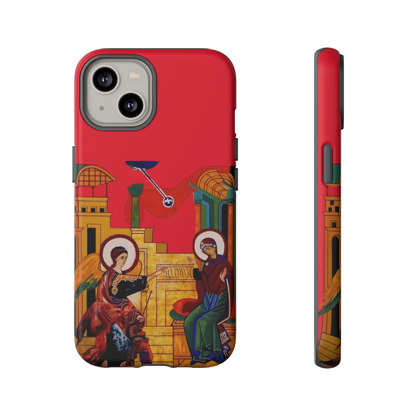 Annunciation Iphone's Tough Cases (Red)