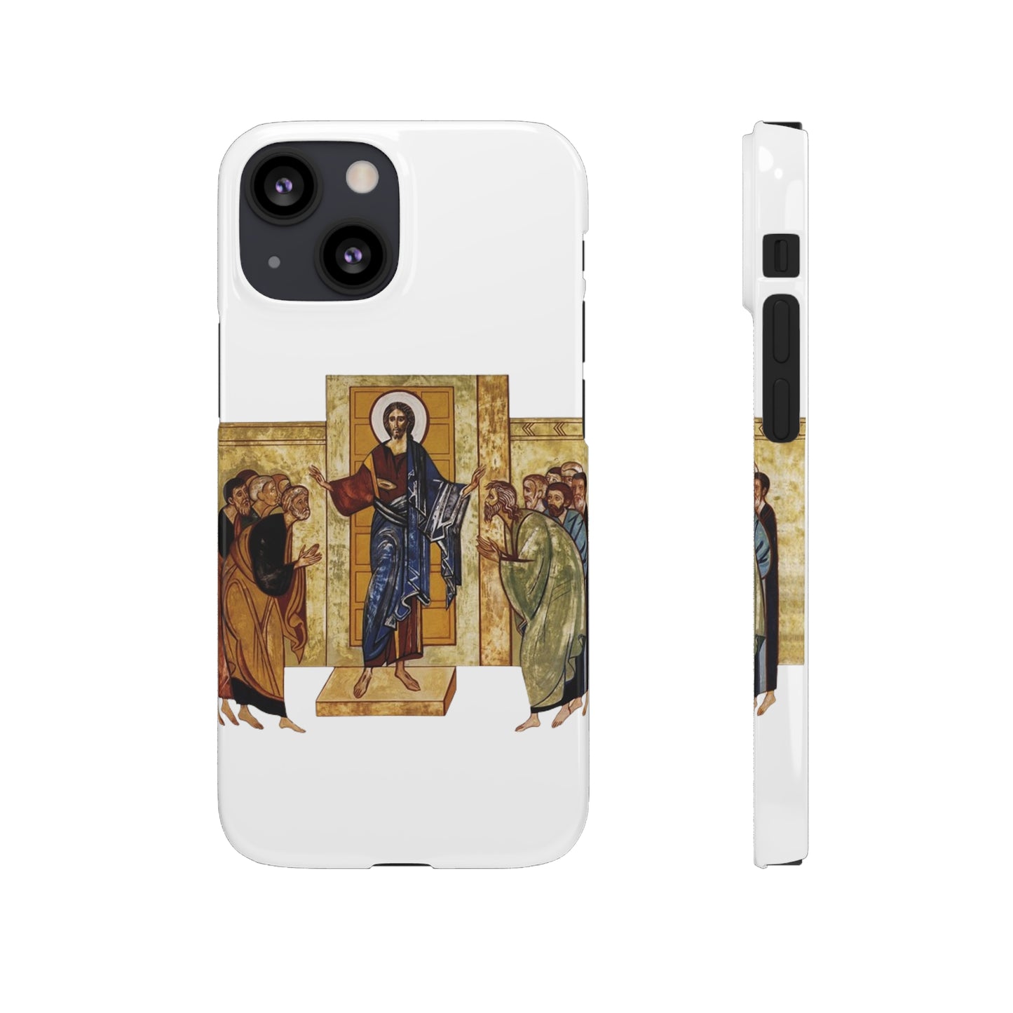 Apparition to the Disciples iPhone's Snap Cases (White)