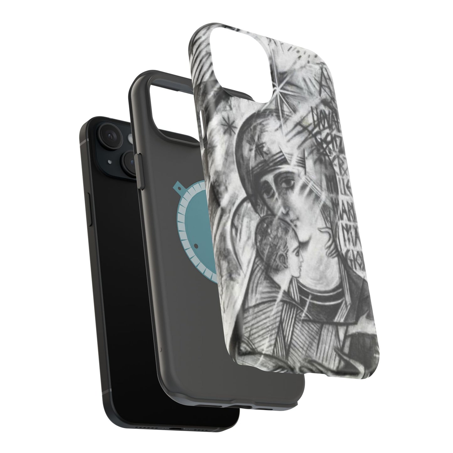 Our Lady of the Third Millenium Monochrome MagSafe Tough Cases