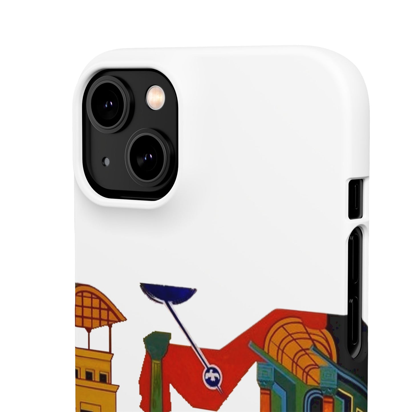 Annunciation Iphone's Snap Cases (White)