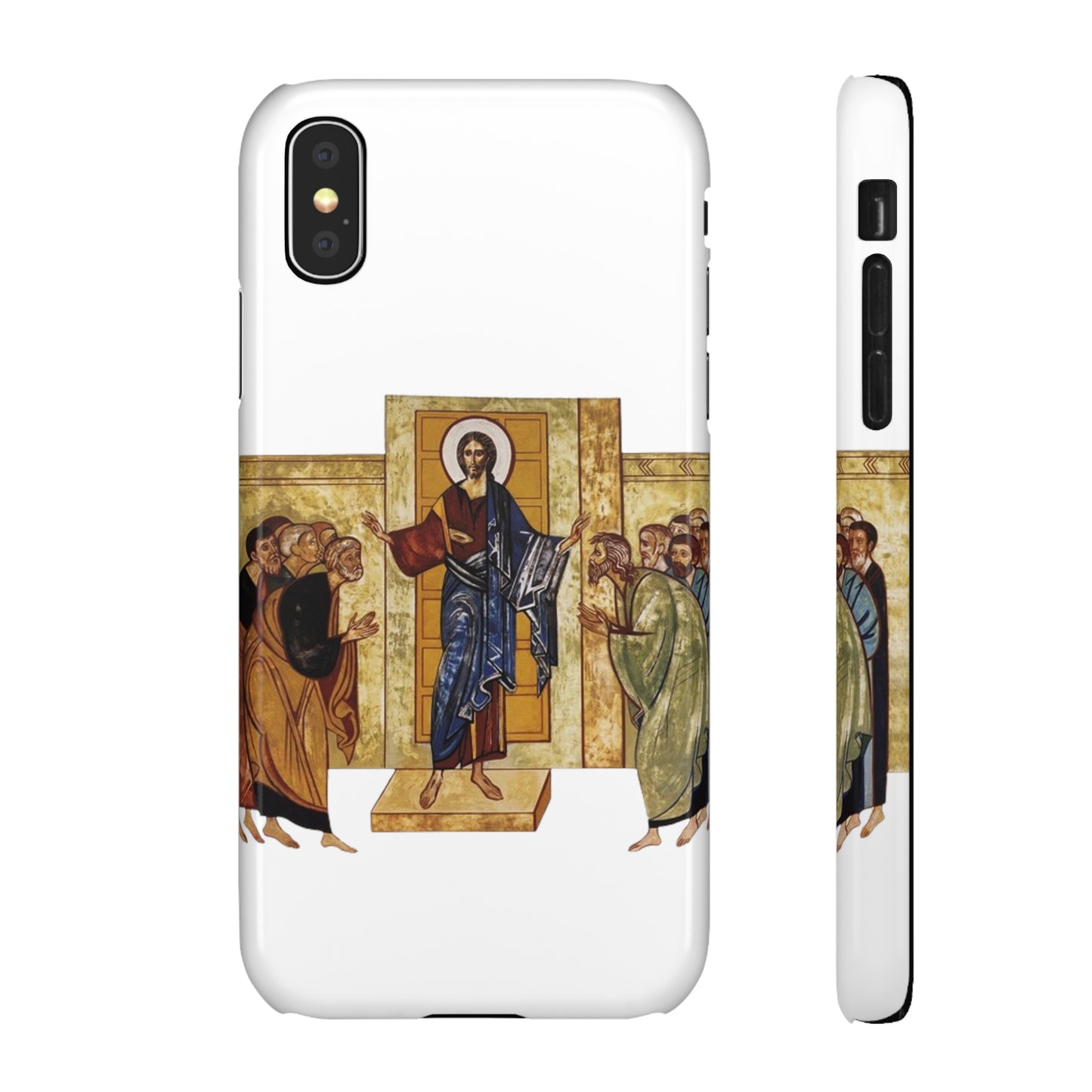 Apparition to the Disciples iPhone's Snap Cases (White)