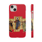 Apparition to the Disciples iPhone's Snap Cases (Red)