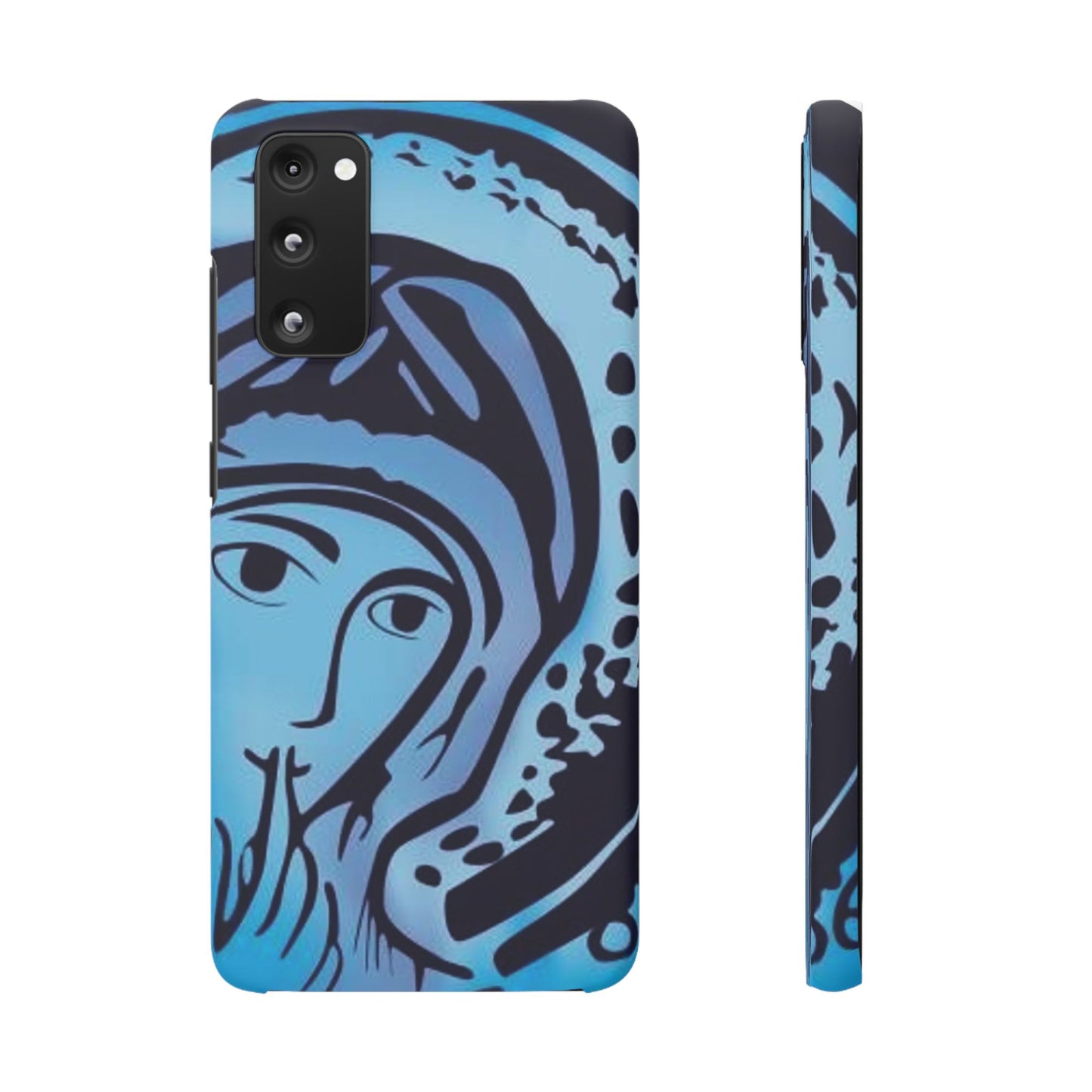 Virgin of Silence Samsung Galaxy's Snap Cases