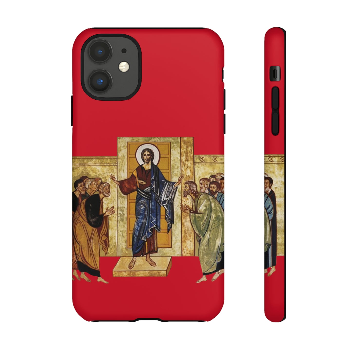 Apparition to the Disciples iPhone's Tough Cases (Red)