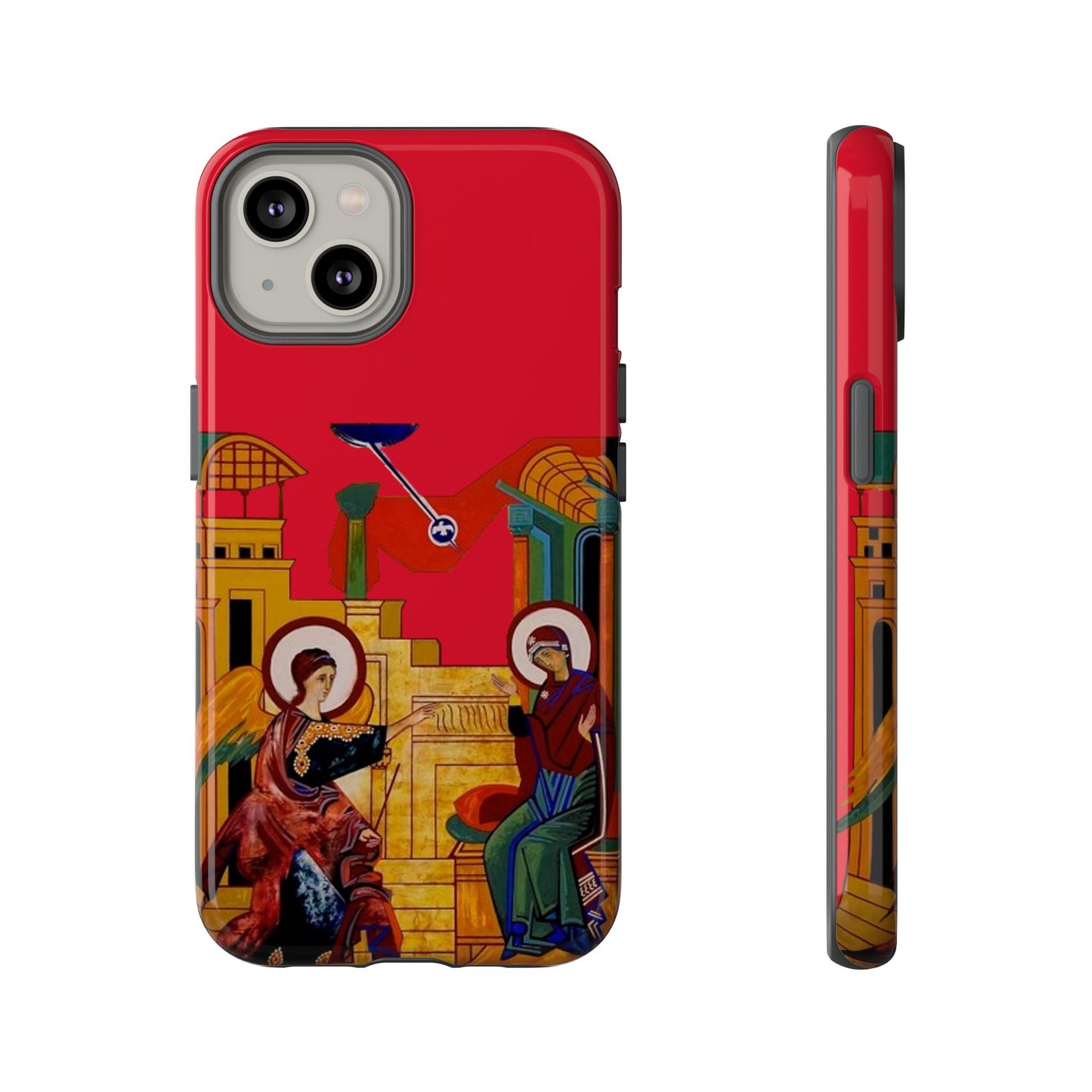 Annunciation Iphone's Tough Cases (Red)