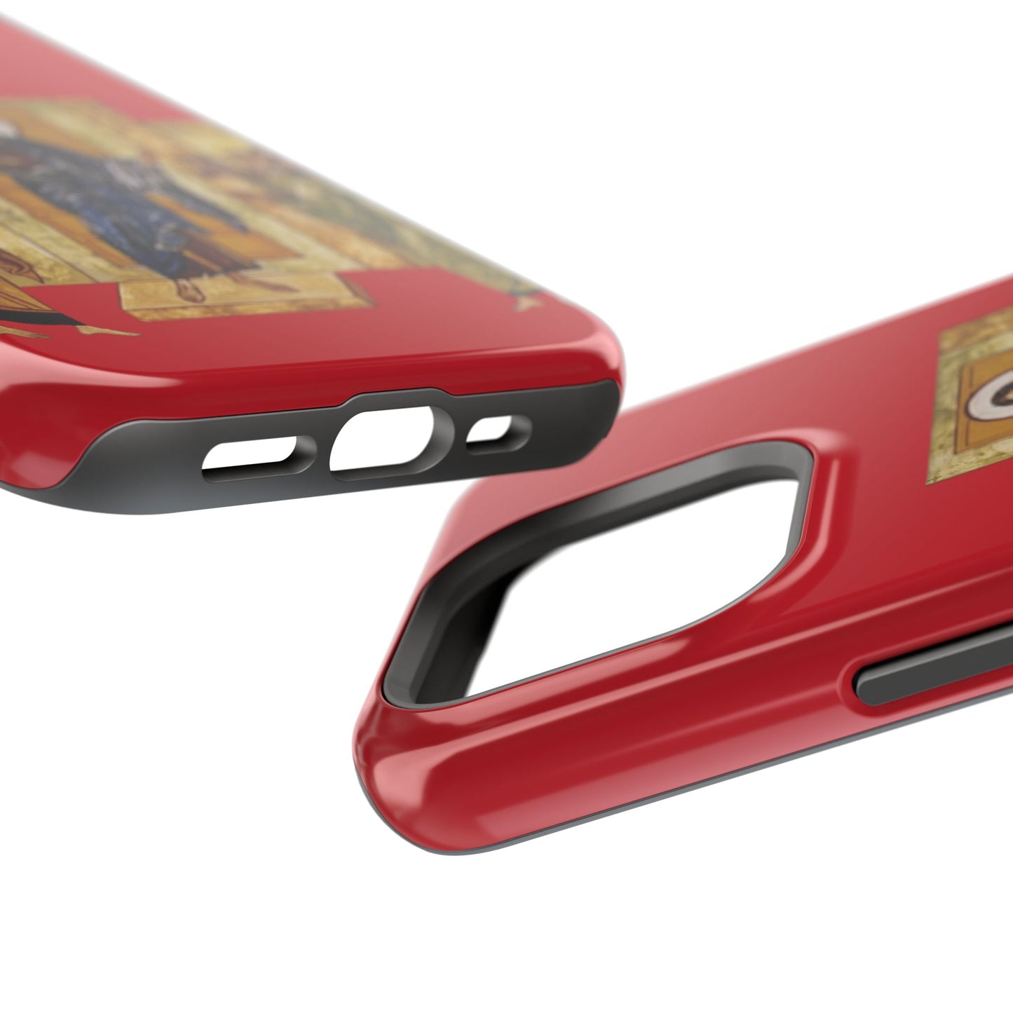 Apparition to the Disciples iPhone's MagSafe Tough Cases (Red)