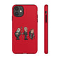 Initiators Cartoon iPhone's Red Tough Cases