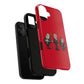 Initiators Cartoon iPhone's Red Tough Cases