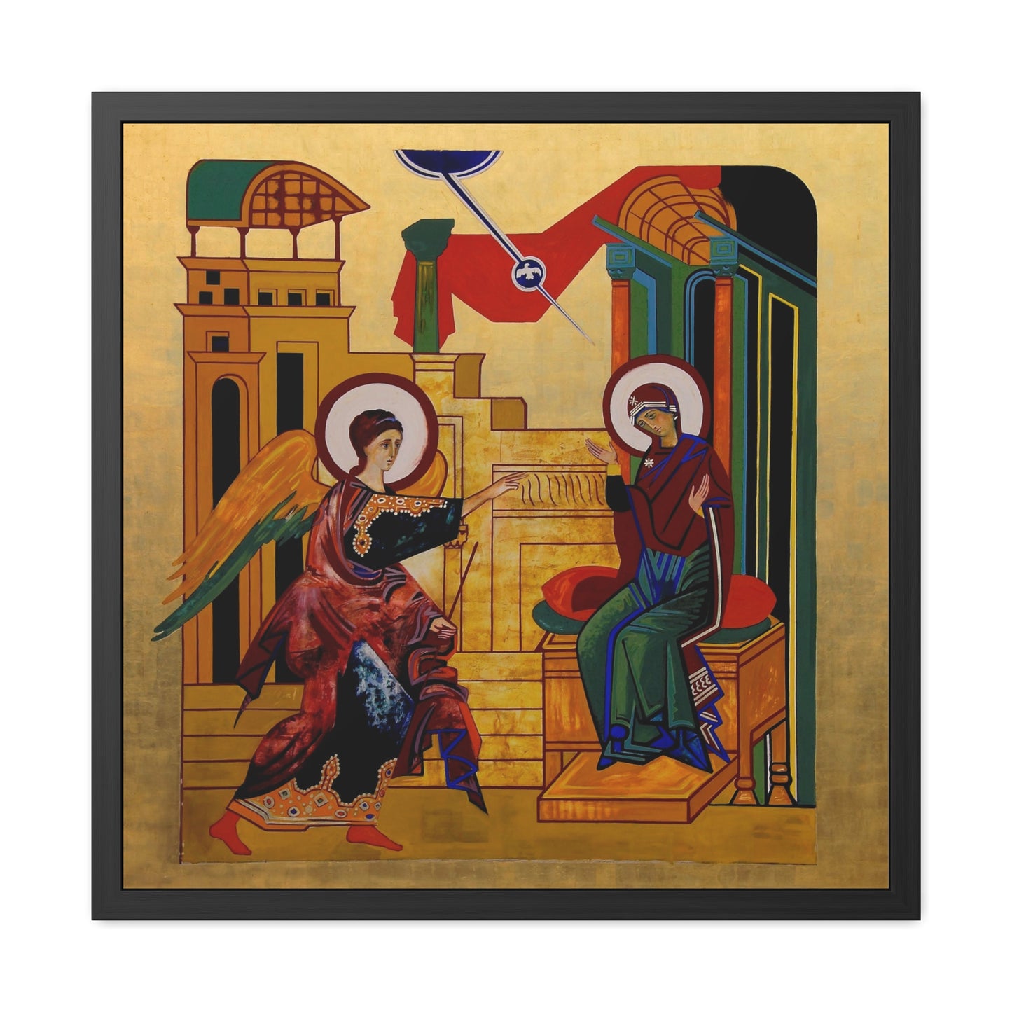 Annunciation Framed