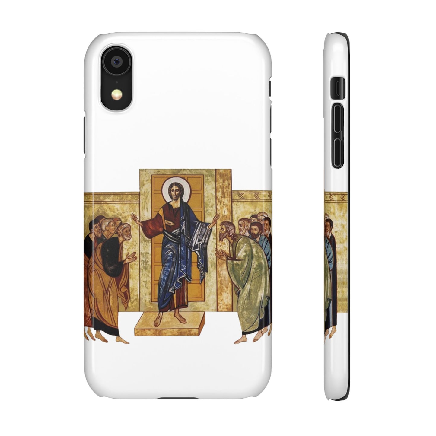 Apparition to the Disciples iPhone's Snap Cases (White)