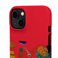 Annunciation Iphone's Snap Cases (Red)