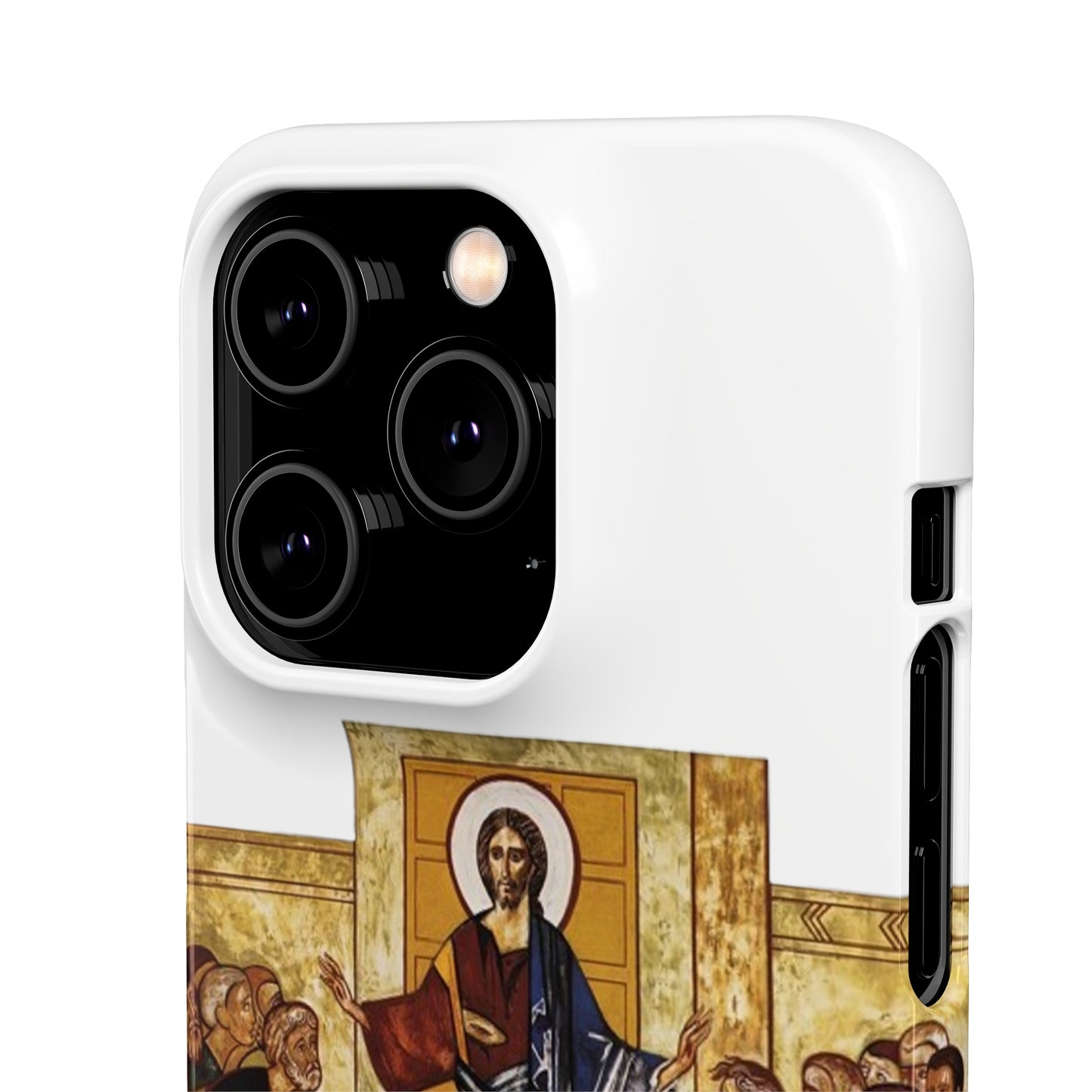 Apparition to the Disciples iPhone's Snap Cases (White)