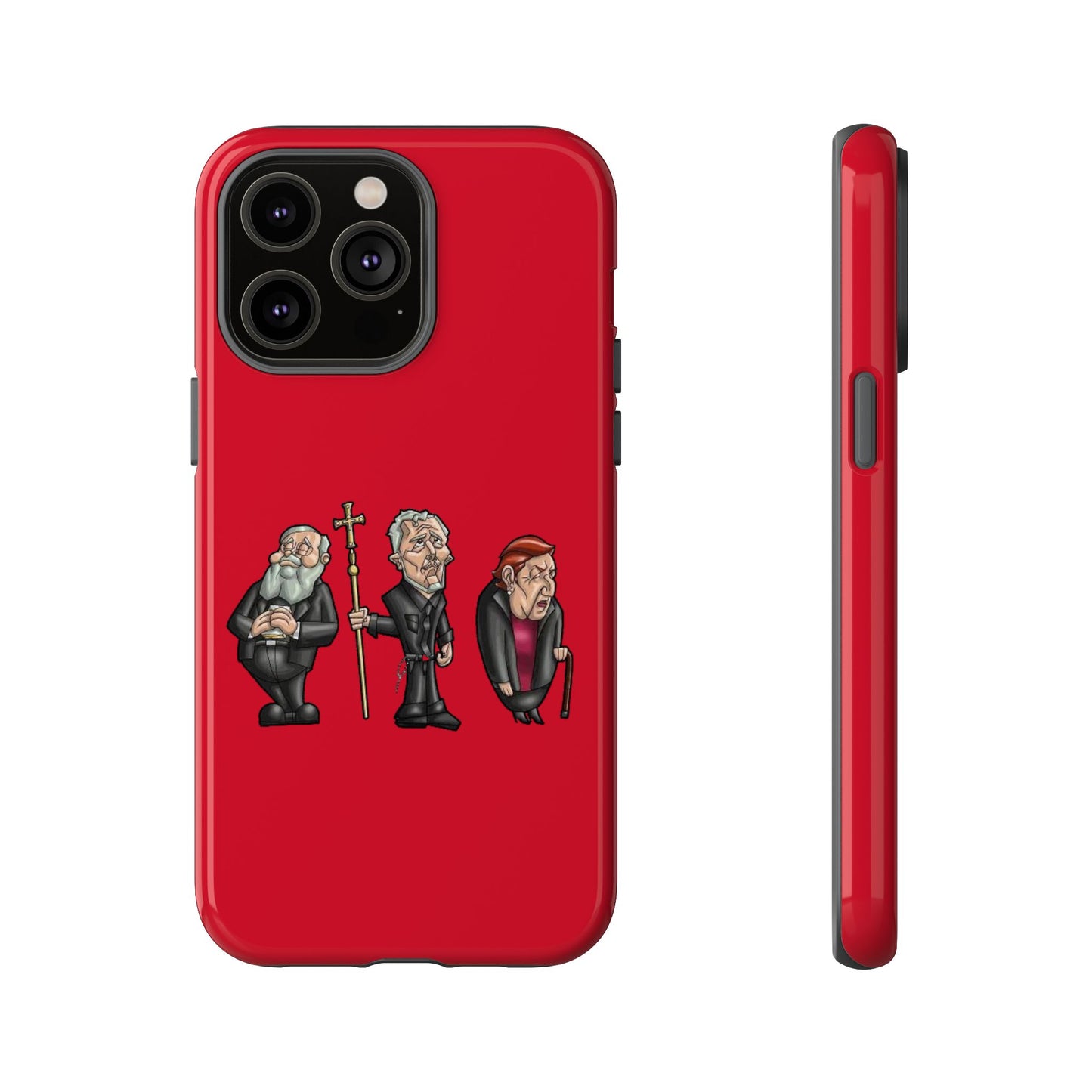 Initiators Cartoon iPhone's Red Tough Cases