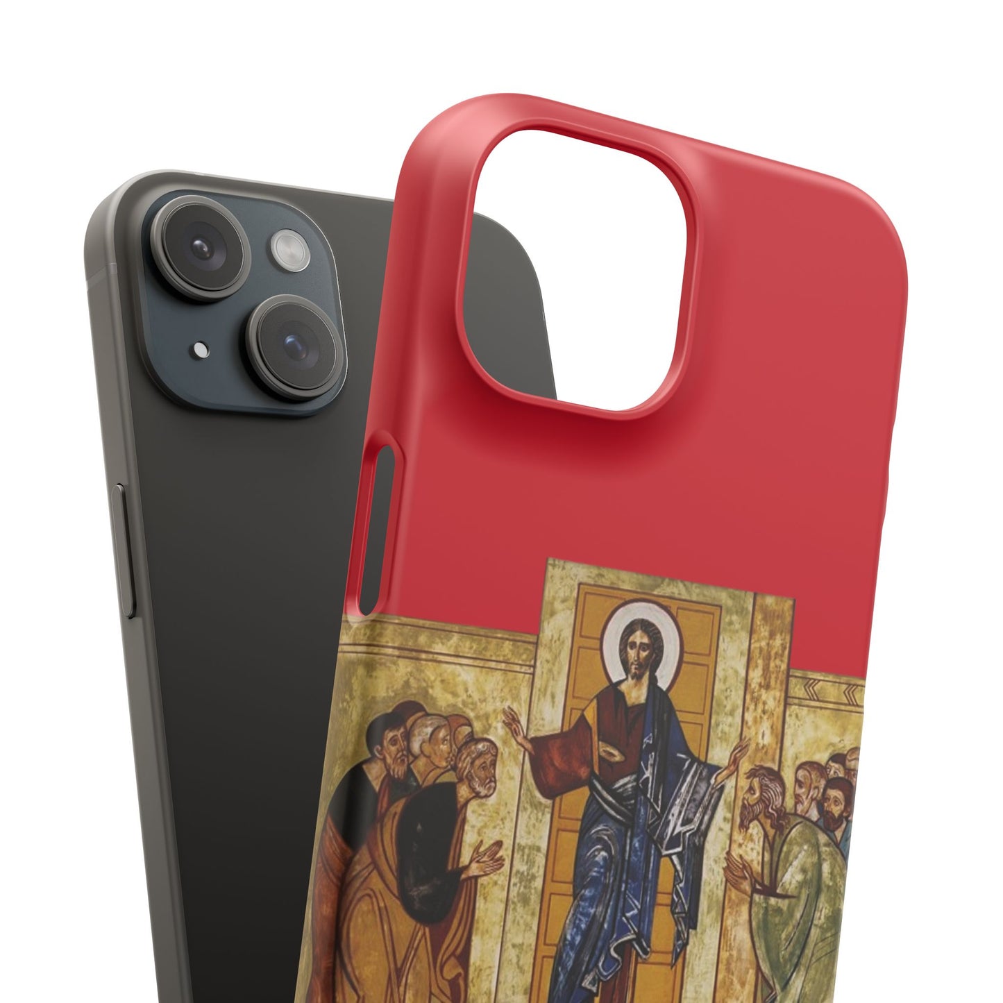 Apparition to the Disciples iPhone's Snap Cases (Red)