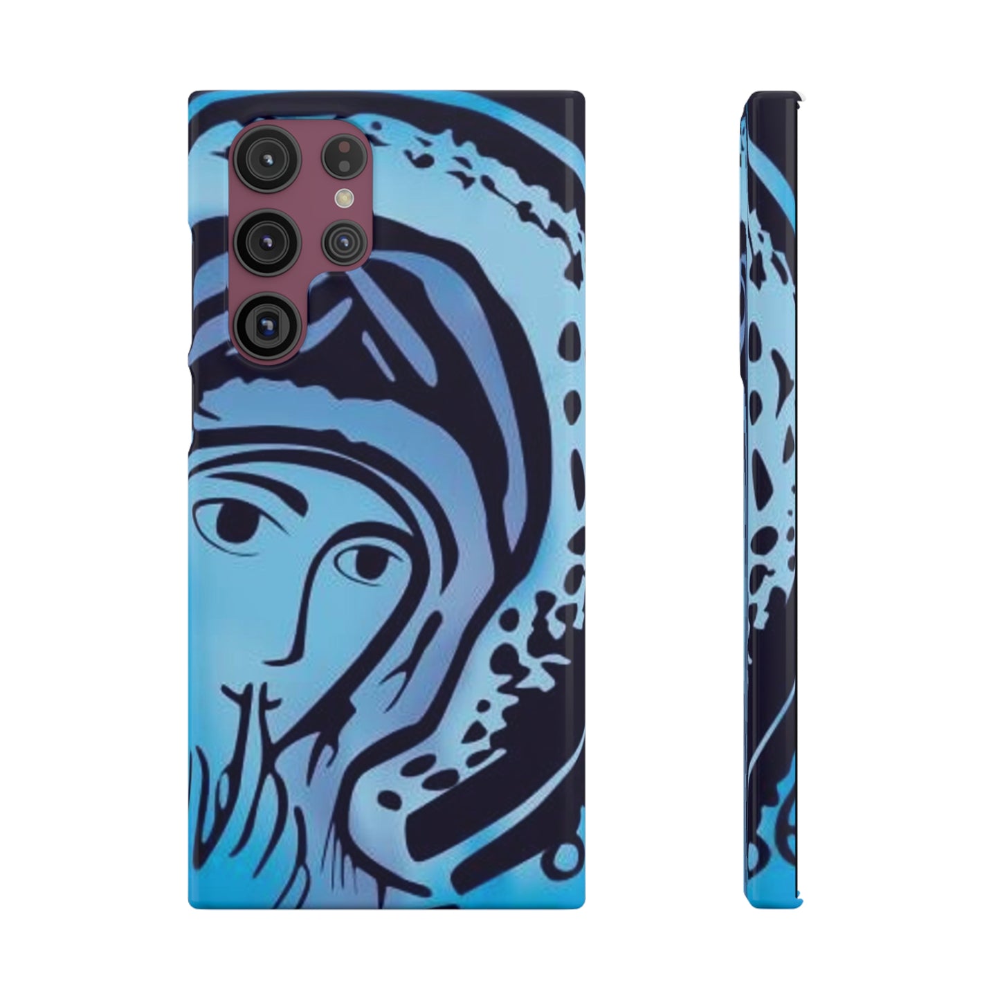 Virgin of Silence Samsung Galaxy's Snap Cases