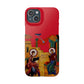 Annunciation Iphone's Snap Cases (Red)