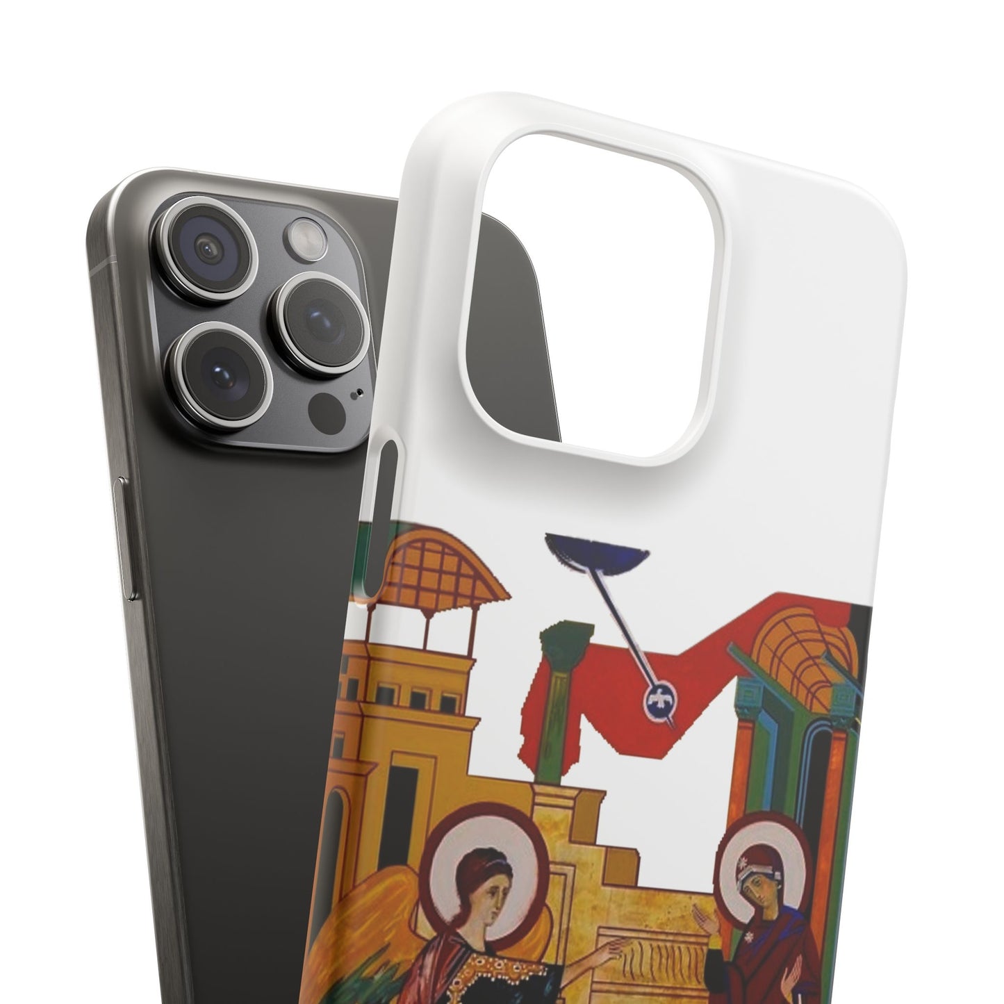 Annunciation Iphone's Snap Cases (White)