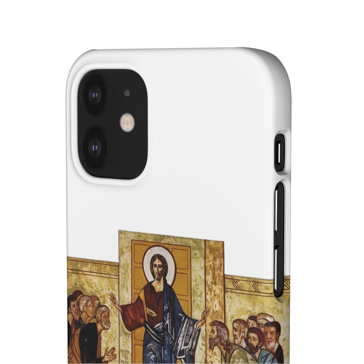 Apparition to the Disciples iPhone's Snap Cases (White)