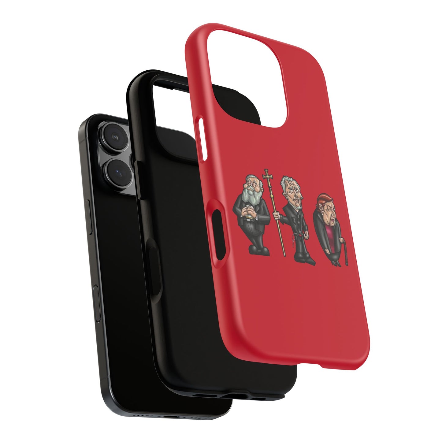 Initiators Cartoon iPhone's Red Tough Cases