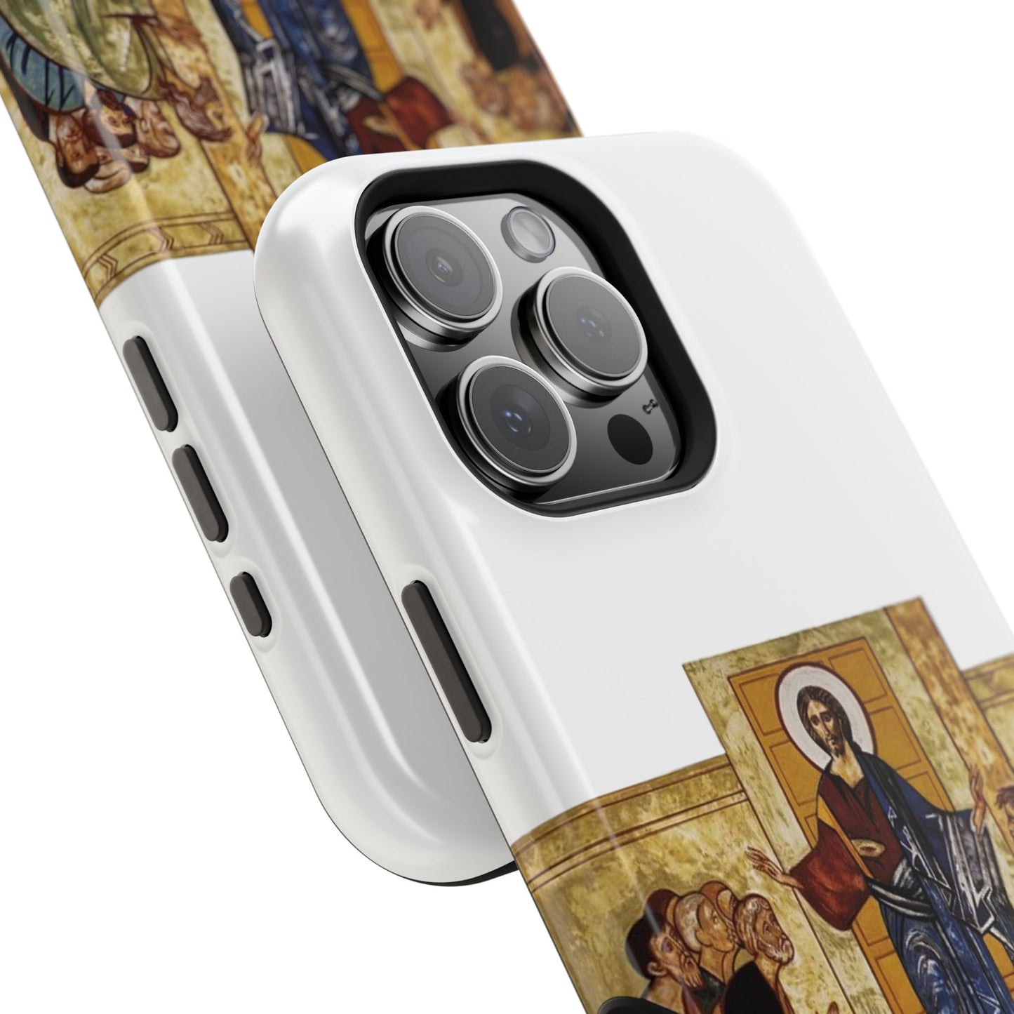 Apparition to the Disciples iPhone's MagSafe Tough Cases (White)