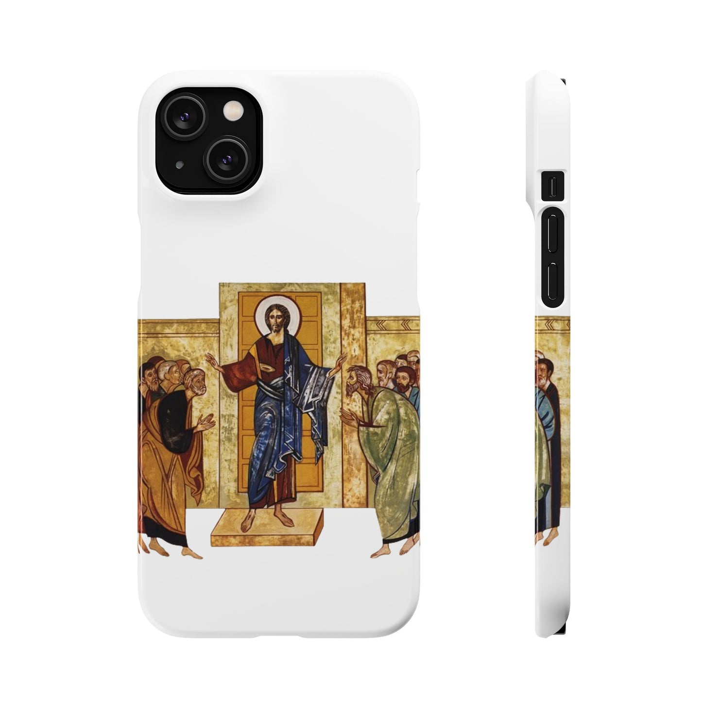 Apparition to the Disciples iPhone's Snap Cases (White)