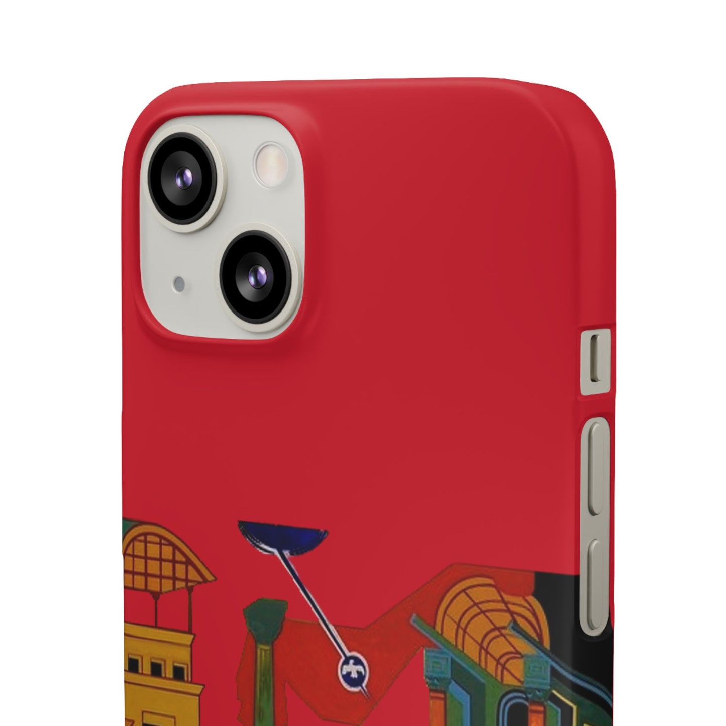 Annunciation Iphone's Snap Cases (Red)