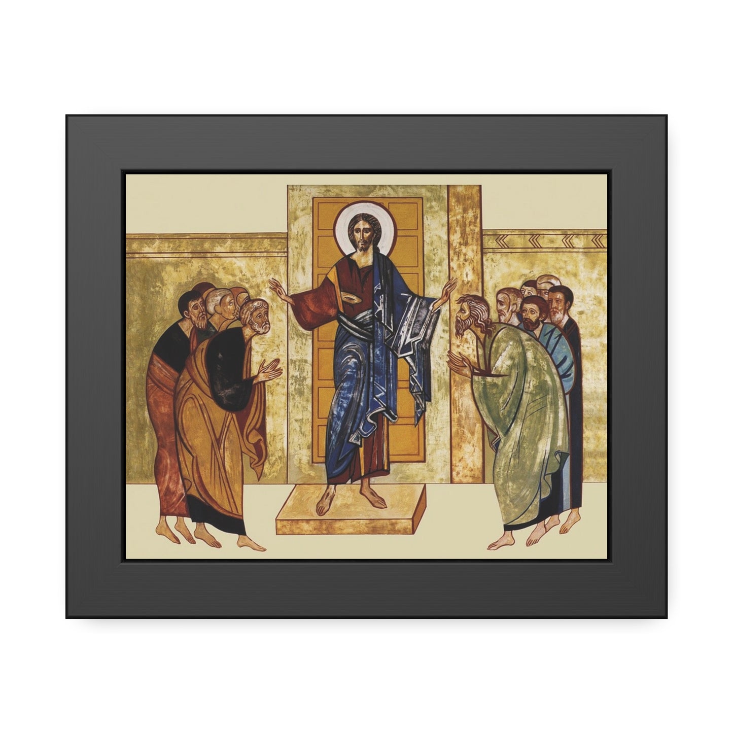 Appearance to the disciples Framed Paper