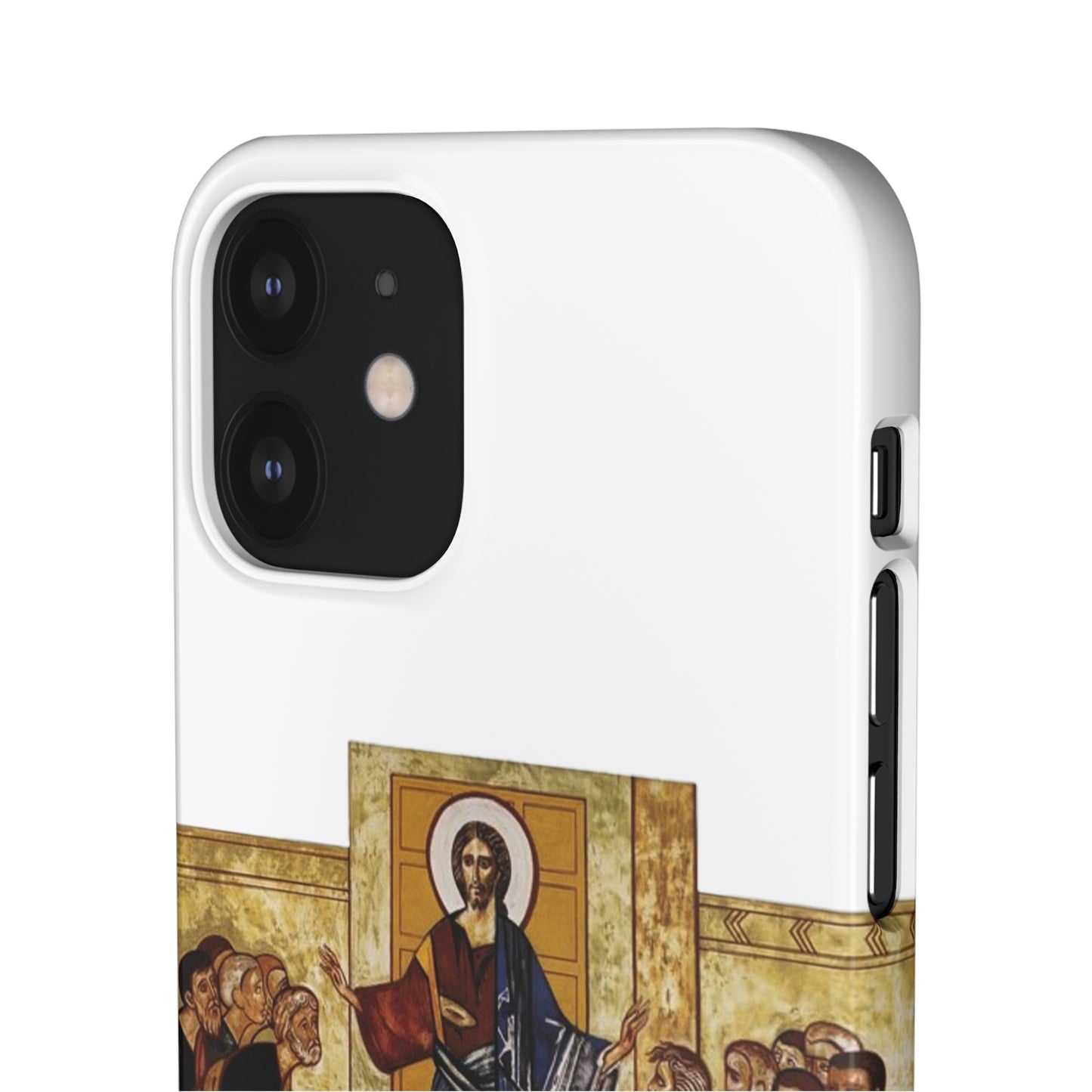 Apparition to the Disciples iPhone's Snap Cases (White)