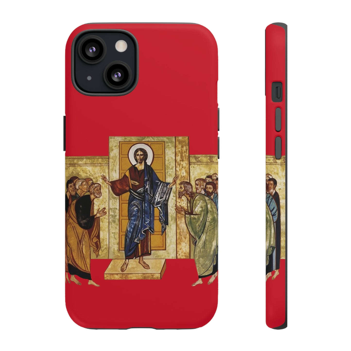 Apparition to the Disciples iPhone's Tough Cases (Red)