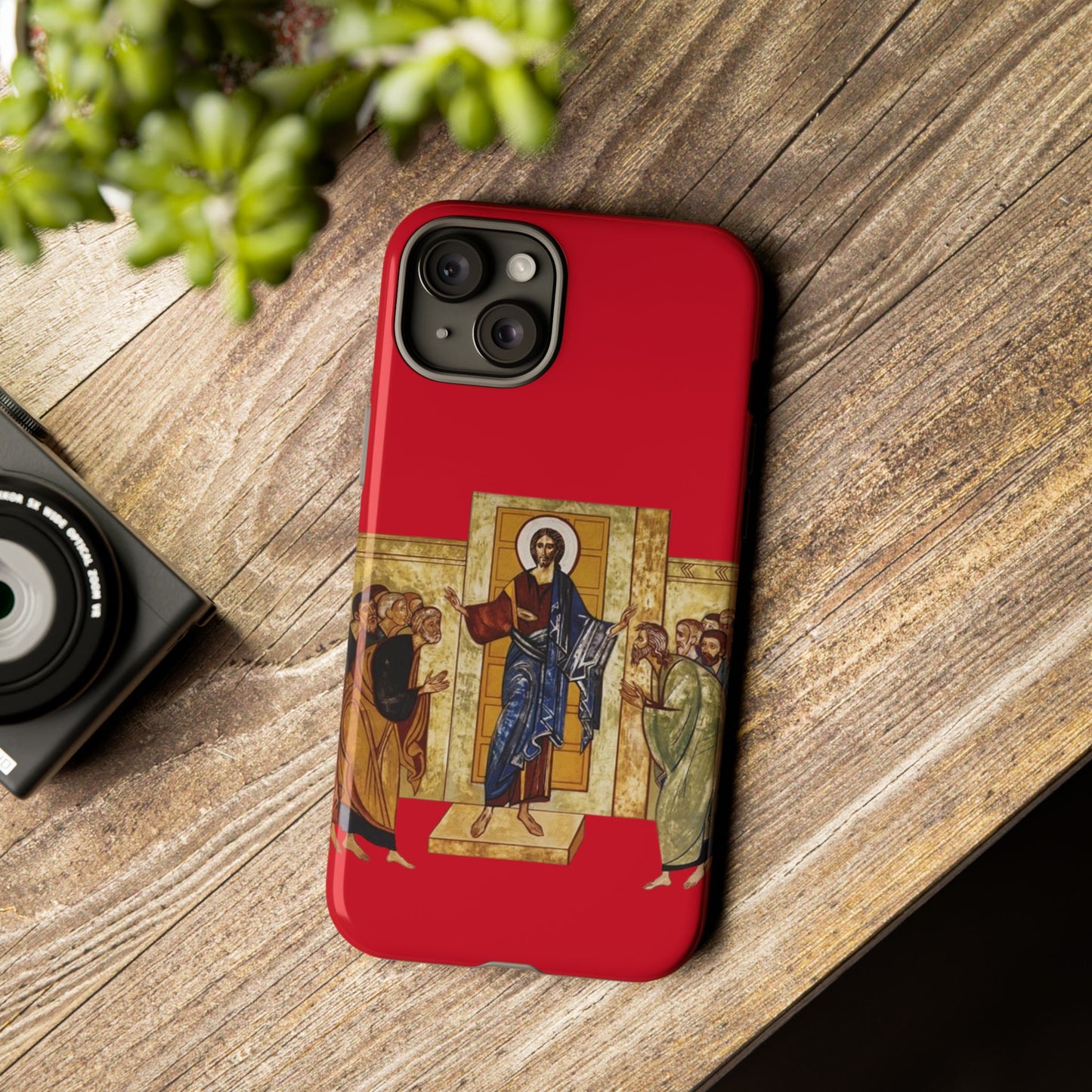 Apparition to the Disciples iPhone's Tough Cases (Red)