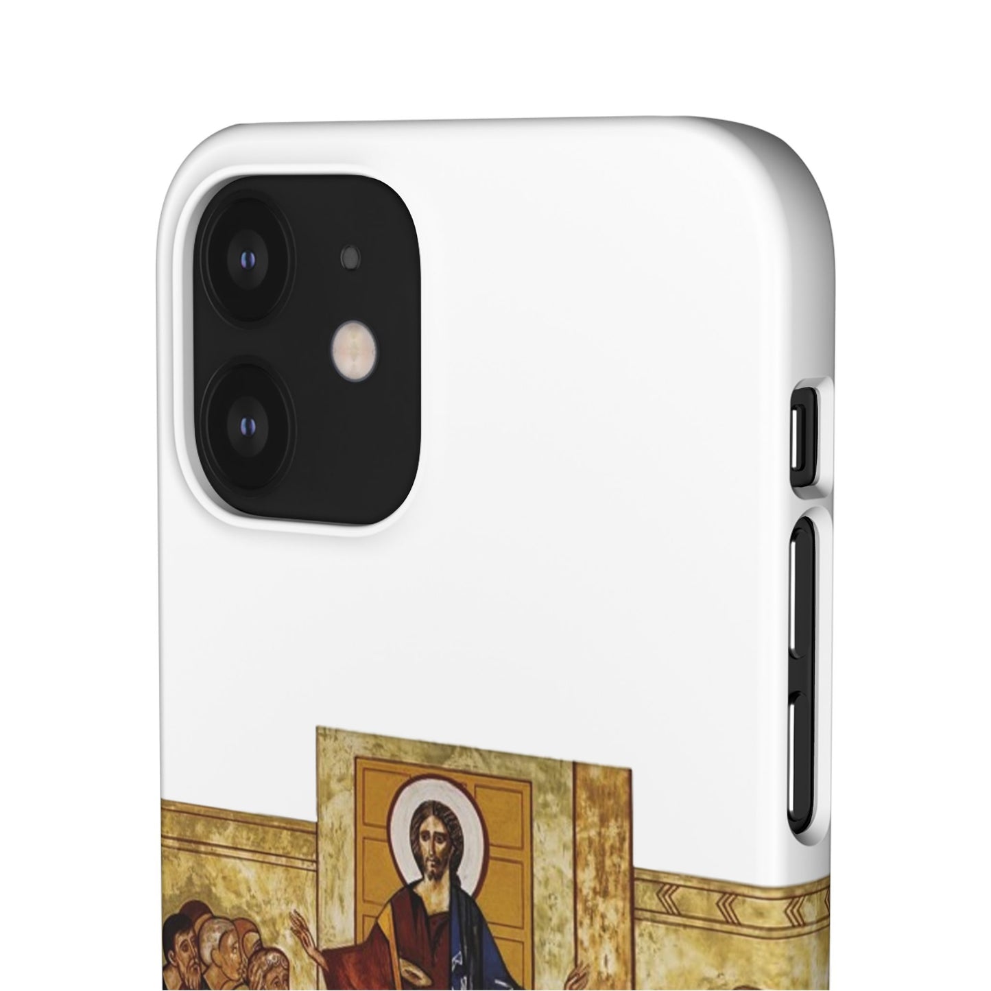 Apparition to the Disciples iPhone's Snap Cases (White)